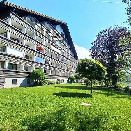 Seeblick Appartement MAREN Haus Hänsel&Gretel direkt am Ossiacher See mit Hallenbad Stiegl Exterior foto